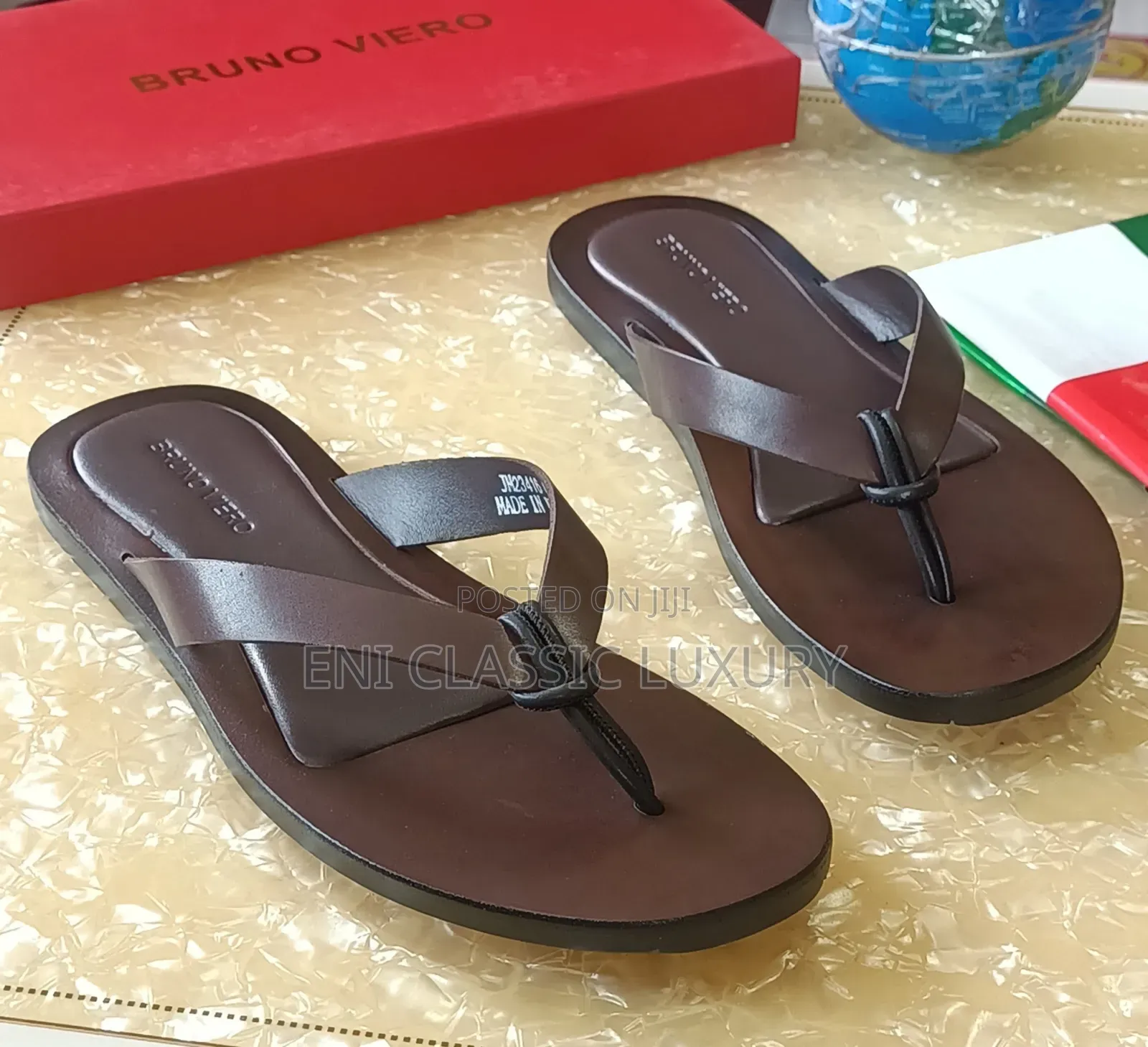 Pure Quality Luxury Men's Slippers Alessandra Well Banded Package
