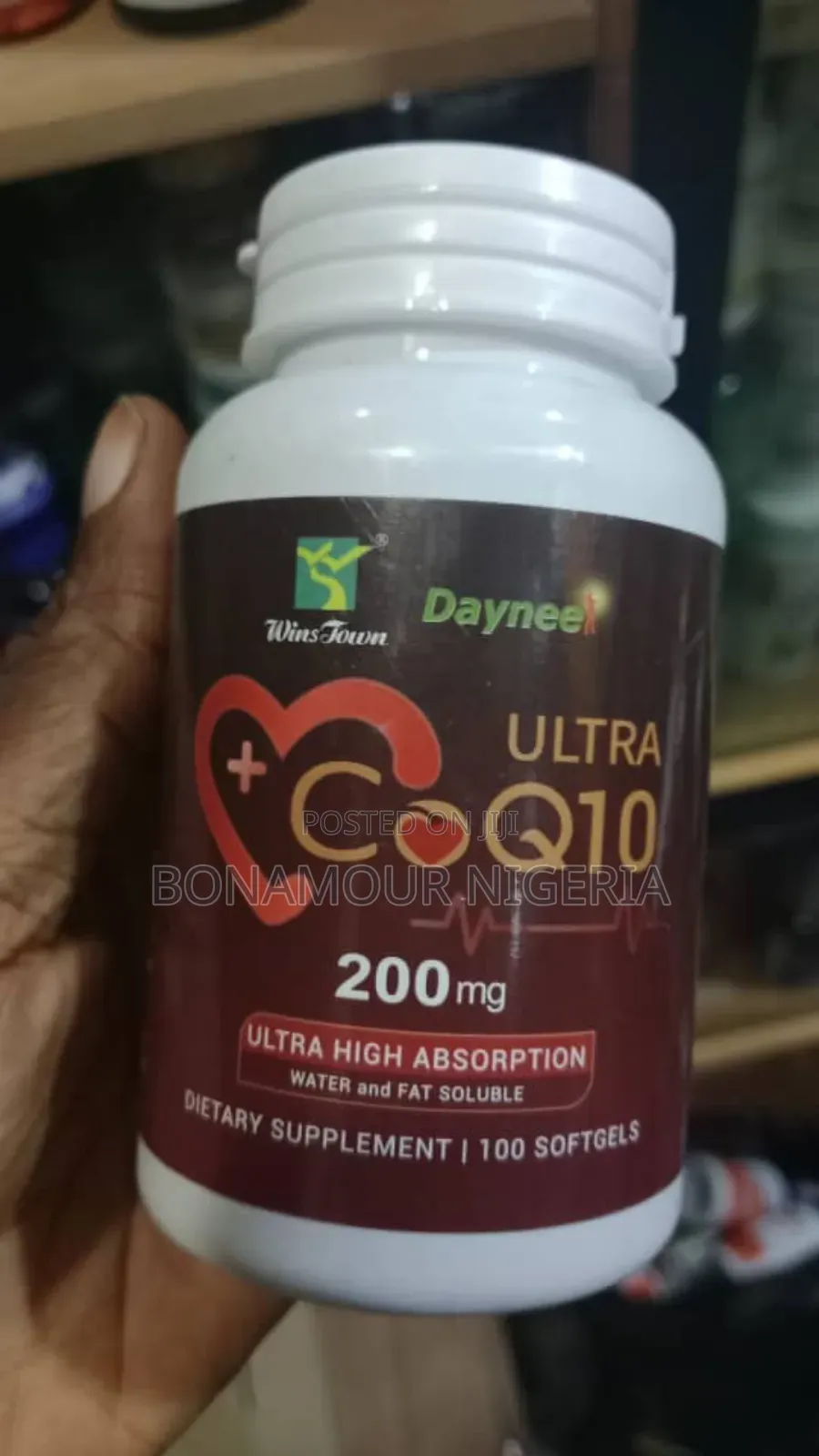 Winstown Ultra Coq10 200mg X100 Softgels