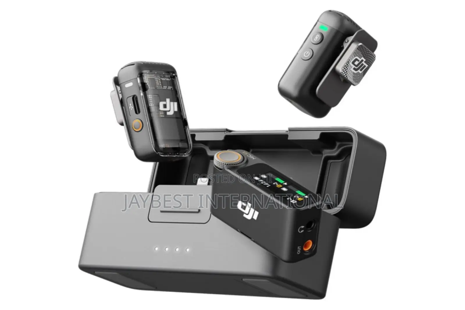 Dji Mic 2, Wireless Lavalier Noise Cancelling Microphone