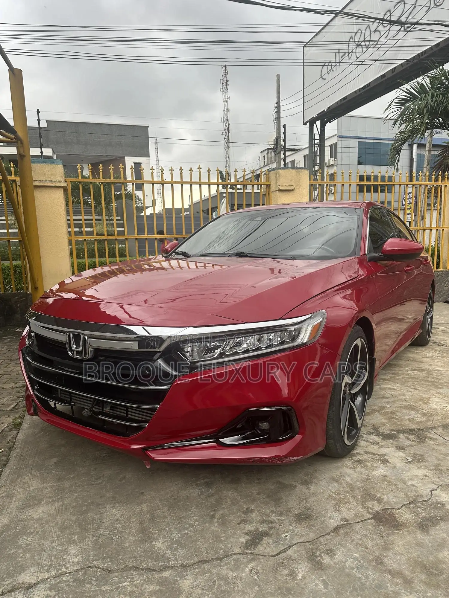 Honda Accord 2018 Red