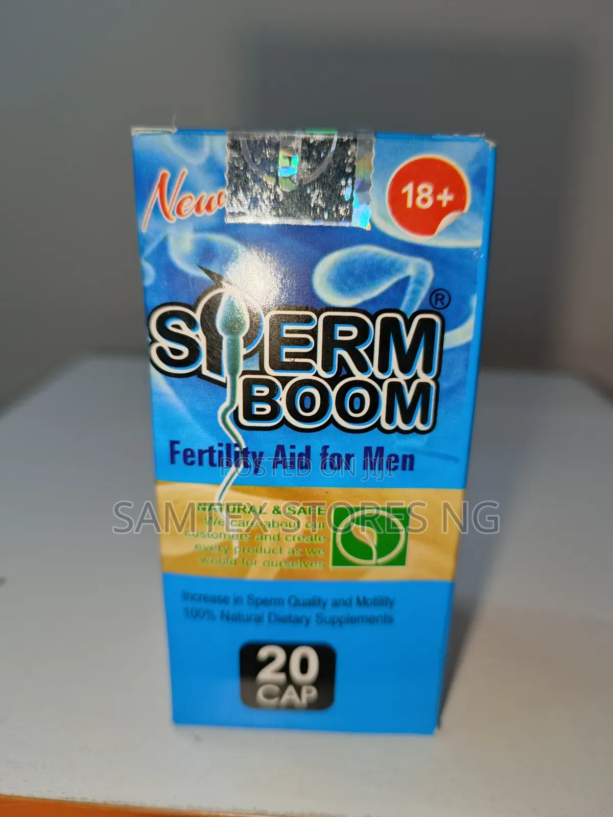 Sperm Boom Fertility Aid for Men Capsule.