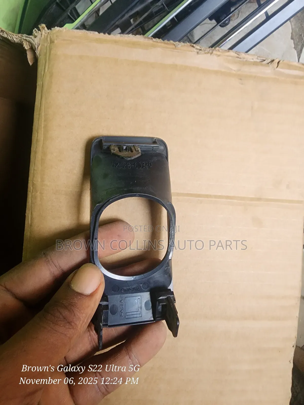 Fog Light Cover Toyota Prado 2023-2025 Left Side