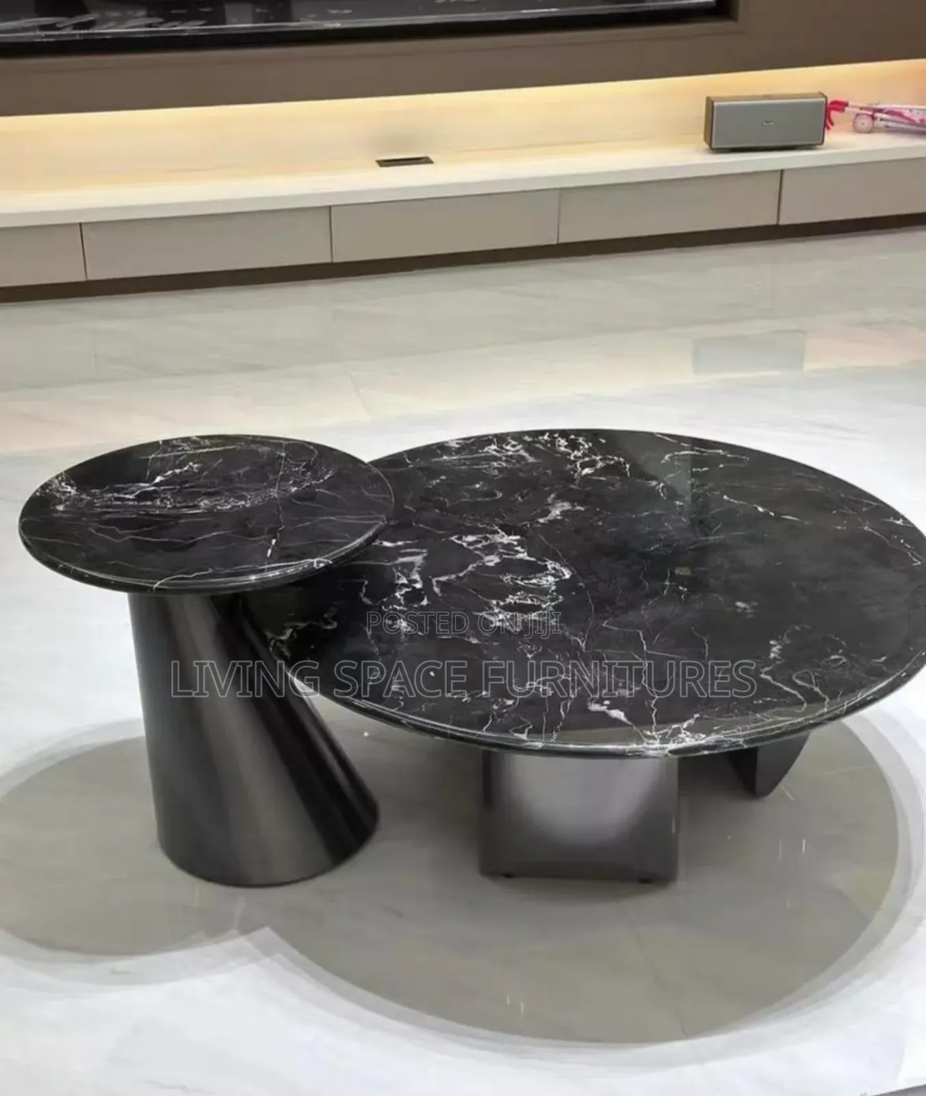 Luxury Center Table Set Marble Top