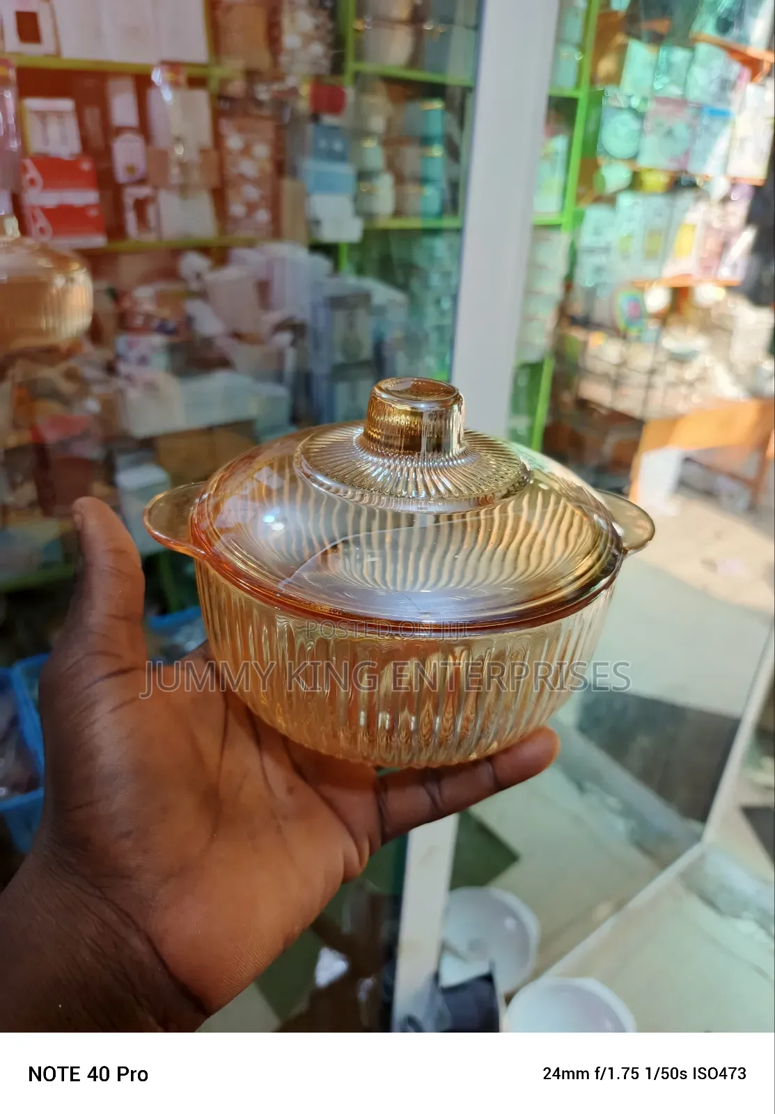 Simple Style Ceramic Glass Bowl