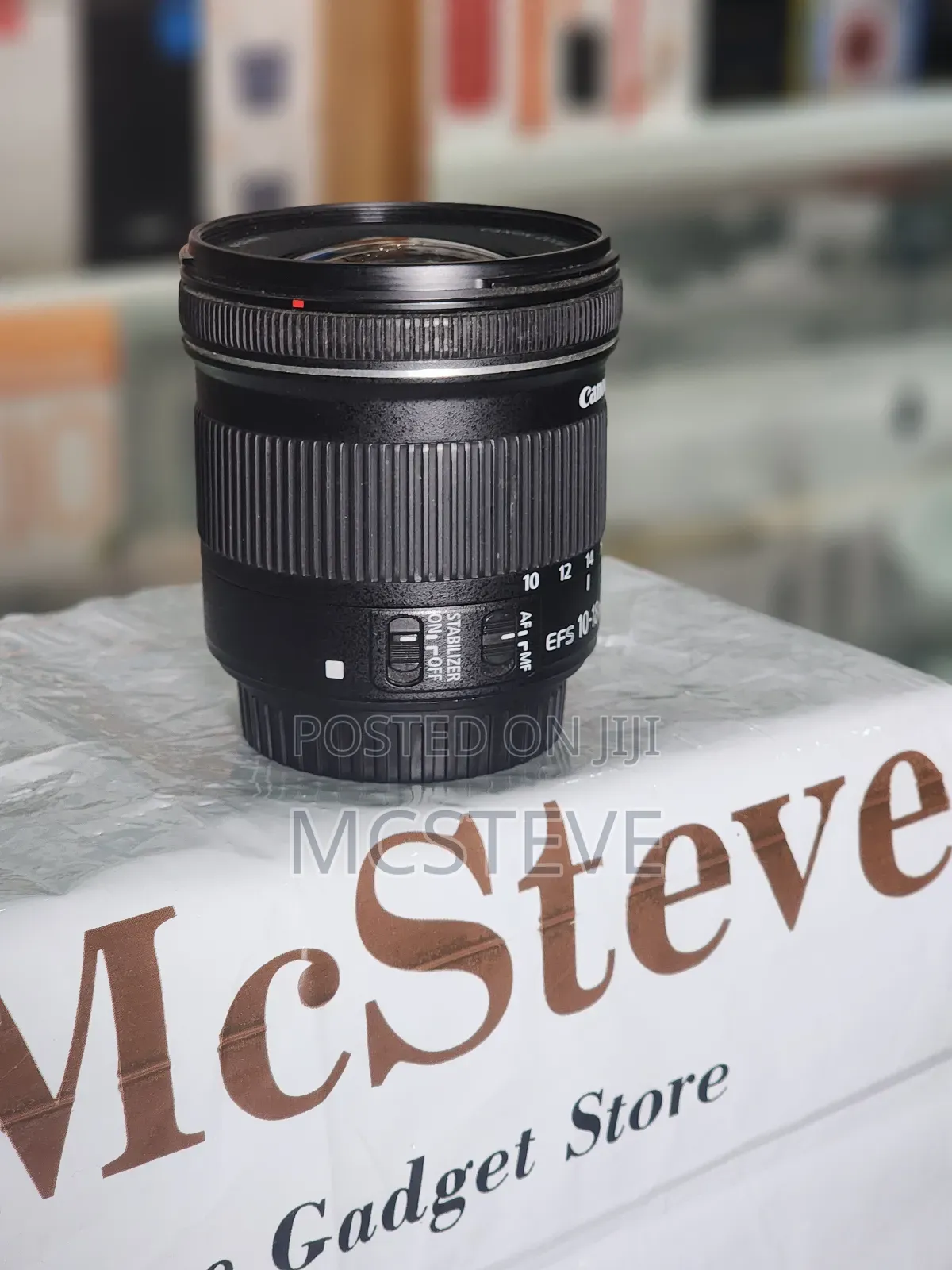 Canon Zoom Lens Ef-S 10-18mm 1:4.5-5.6 Is STM