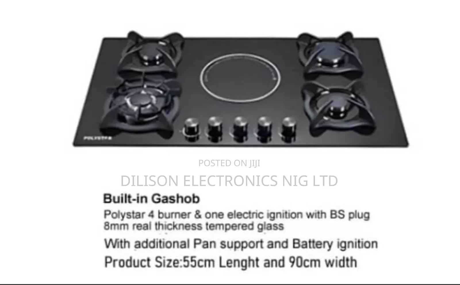 Original Polystar 4 Gas and 1 Electric Gashob