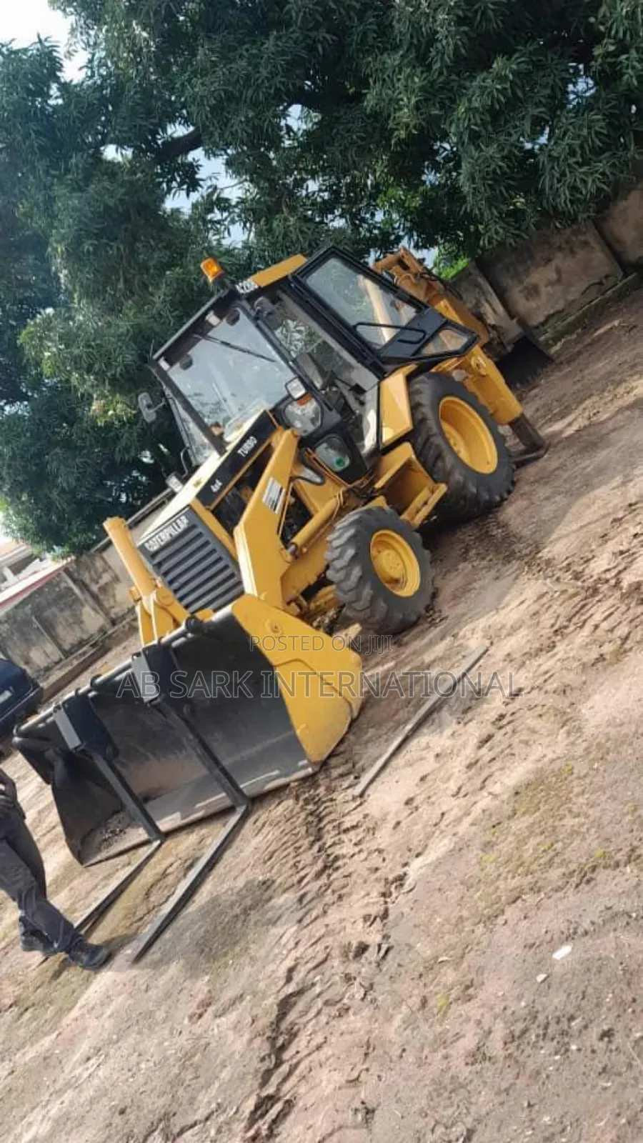 Cat Backhoe 428b Foreign Used