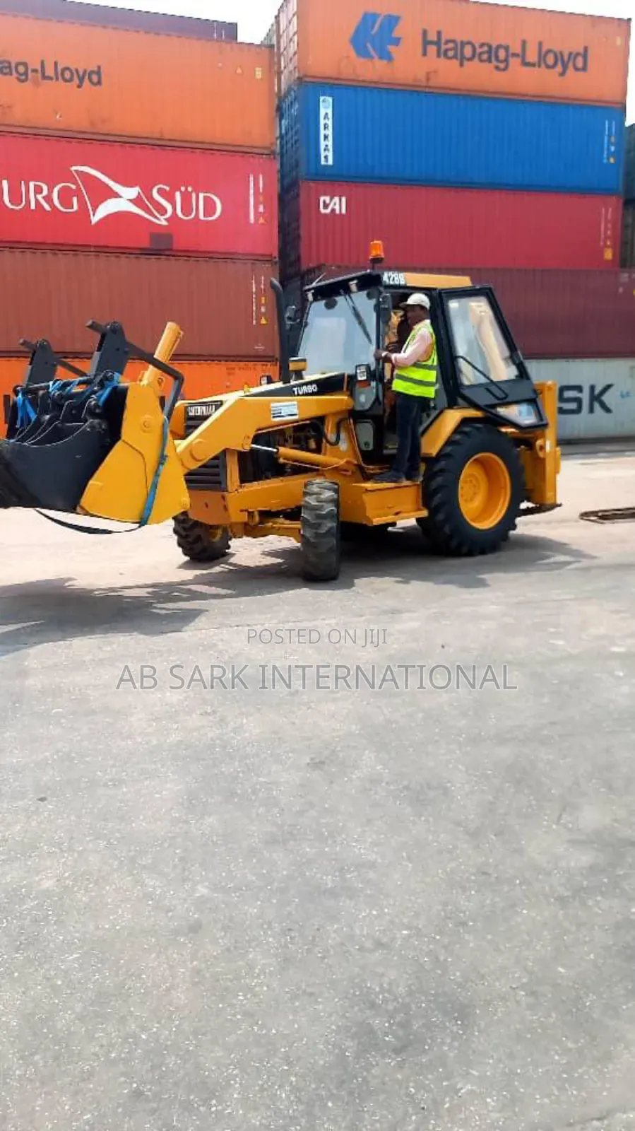 Cat Backhoe 428b Foreign Used