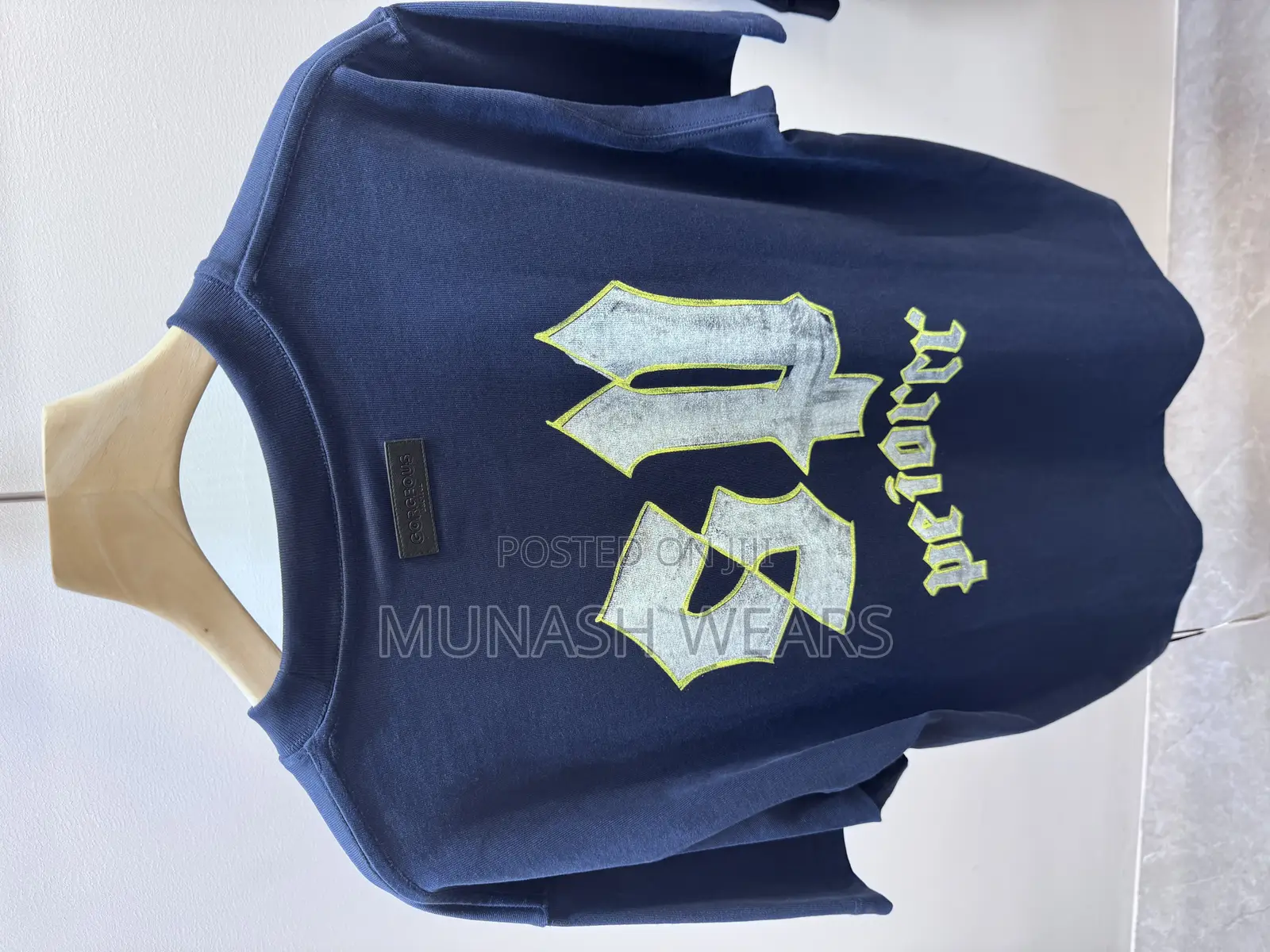 Classic Denim Figure Tshirt S-3xl