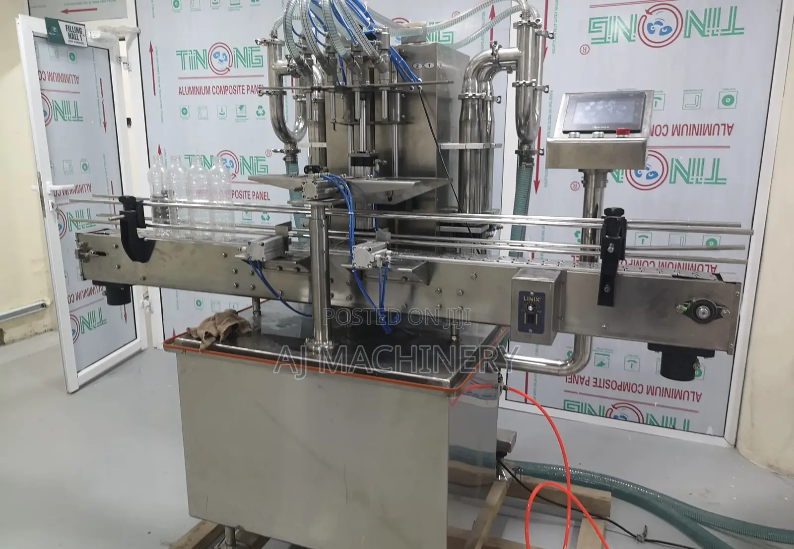 Linear Bottle Filling Machine 4 Head Filling Machine
