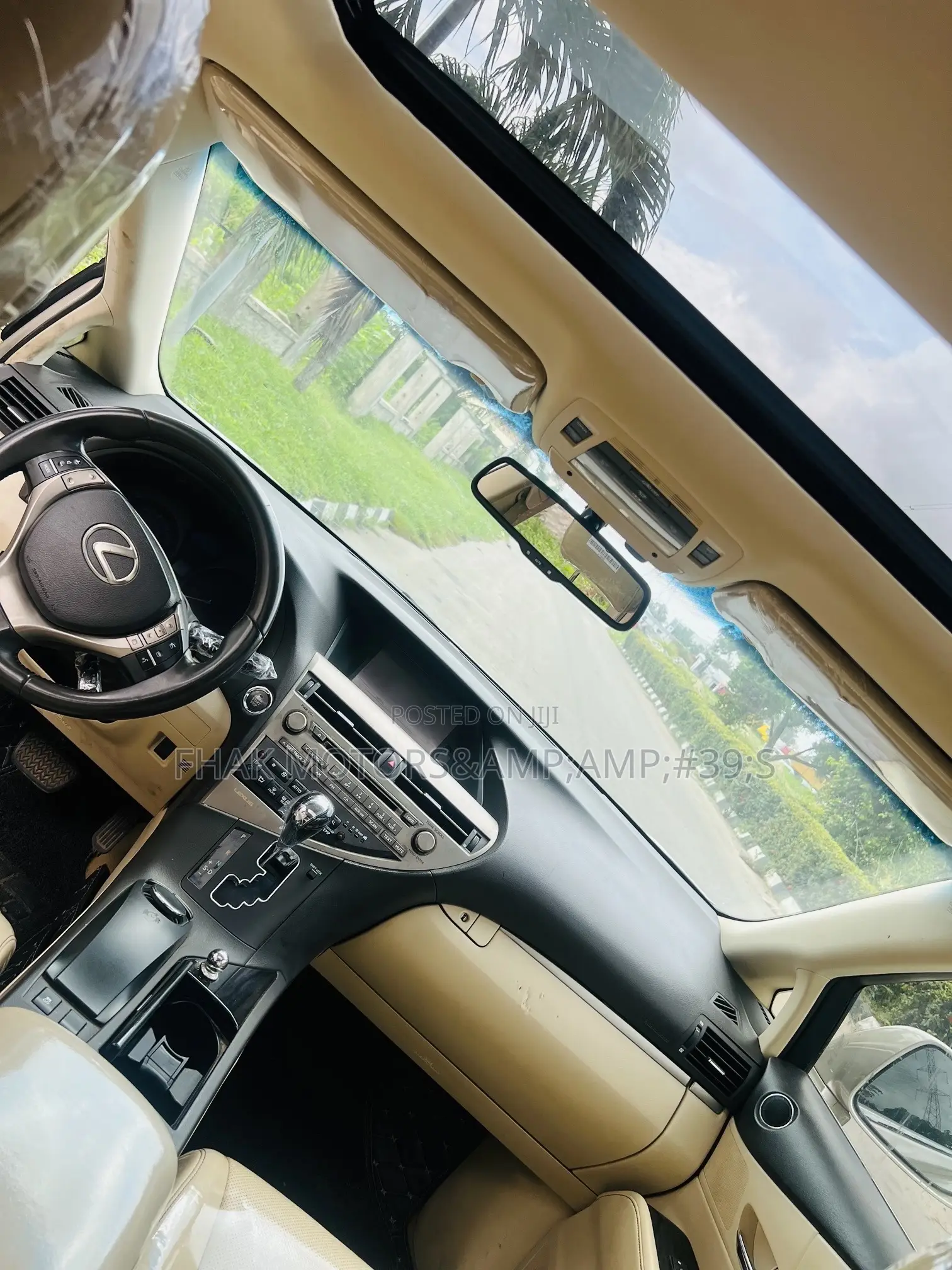 Lexus RX 350 2013 Gold