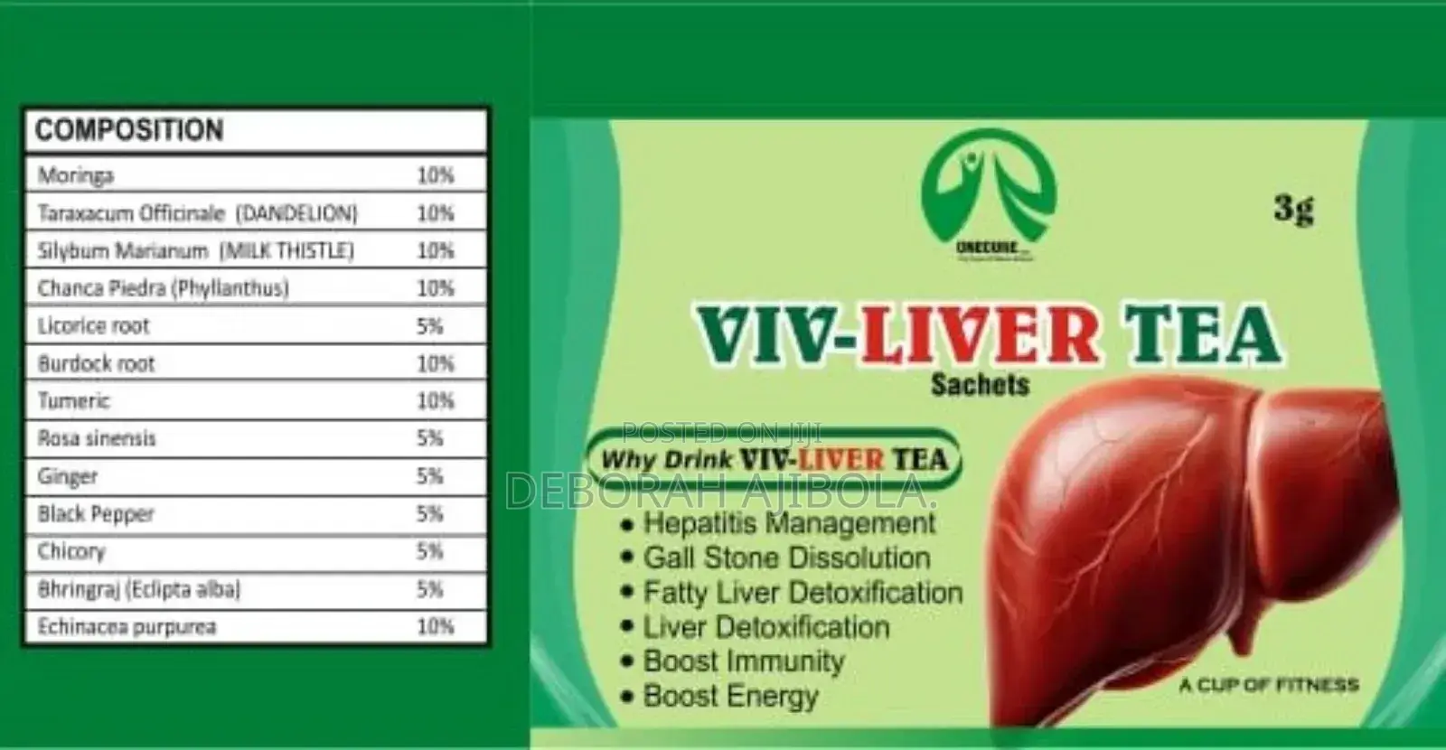 One Cure Viv Liver Tea