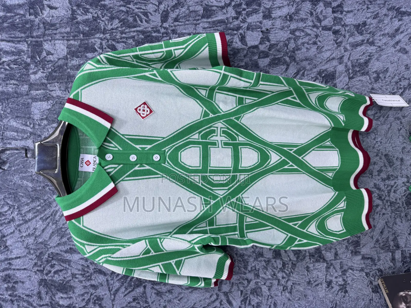 Luxury Green Casablanca Polo For Men S-3xl Available
