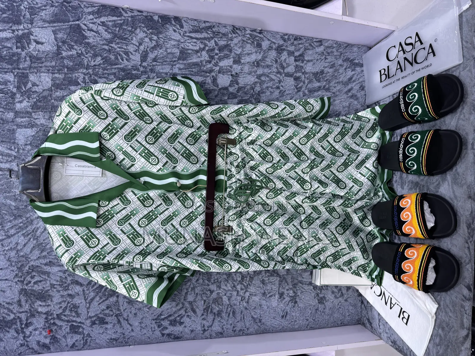 Luxury Casablanca Shirt And Short For Men