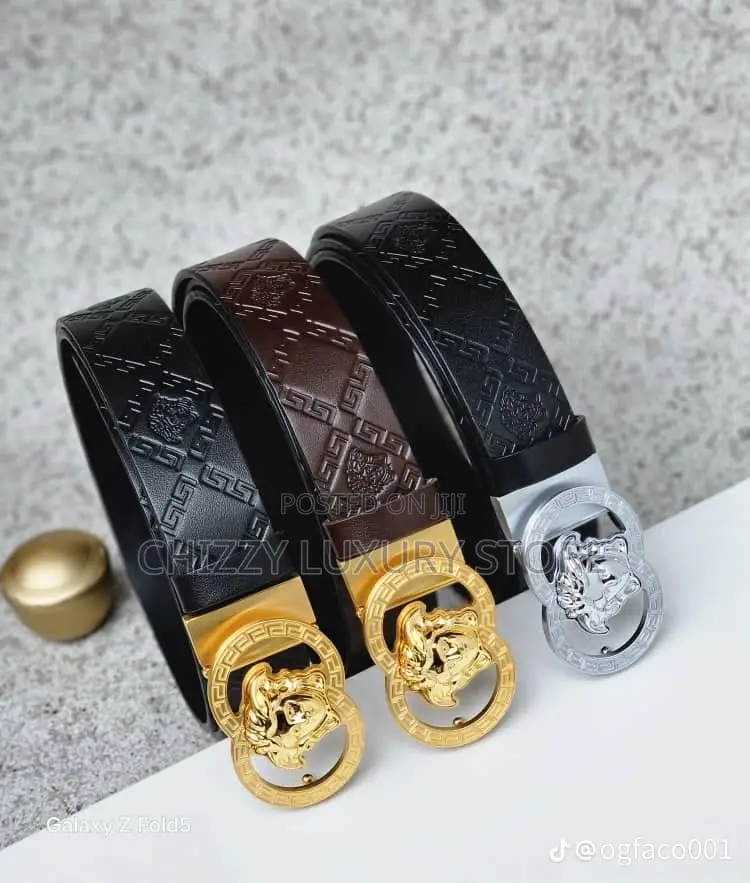 High Quality Luxury Men Genuine Leather Belts