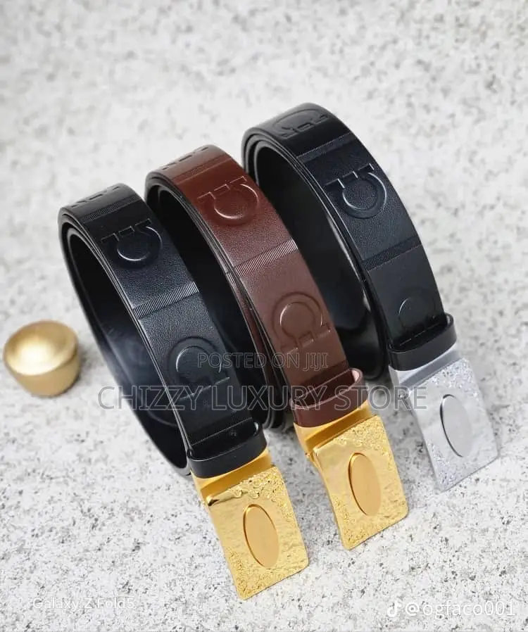 High Quality Luxury Men Genuine Leather Belts