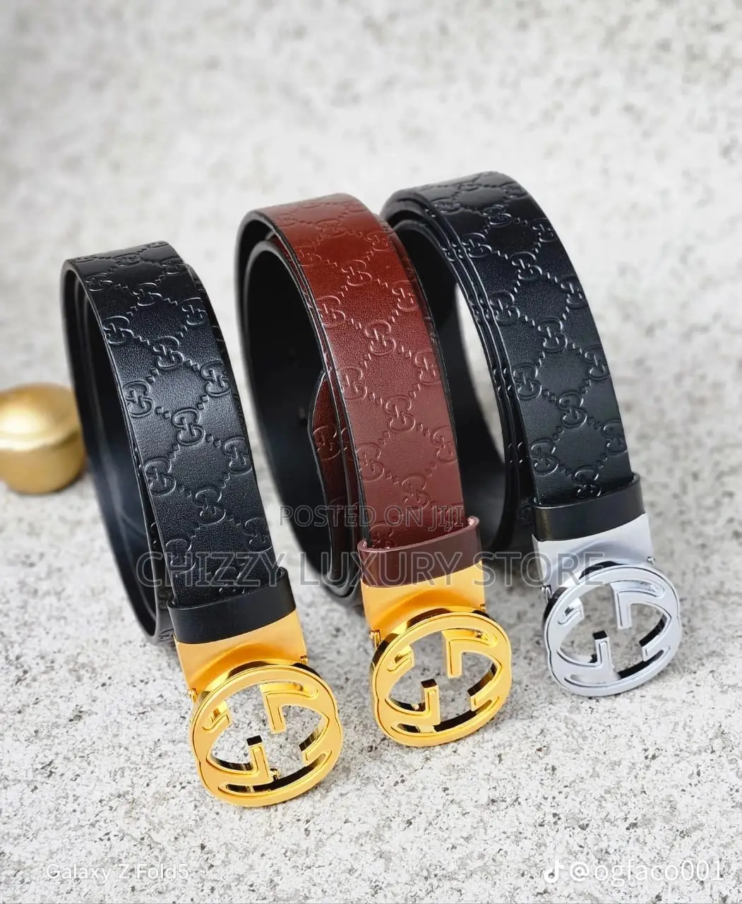 High Quality Luxury Men Genuine Leather Belts