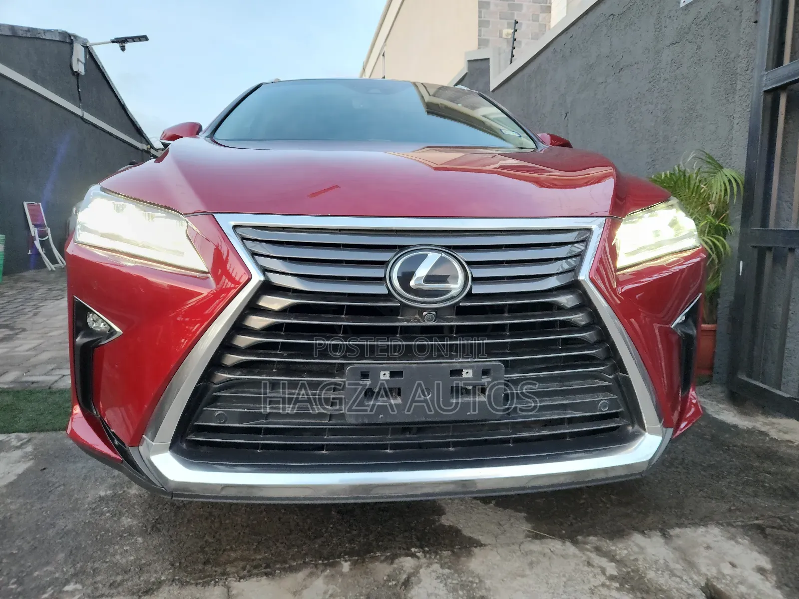 Lexus RX 350 FWD 2016 Red