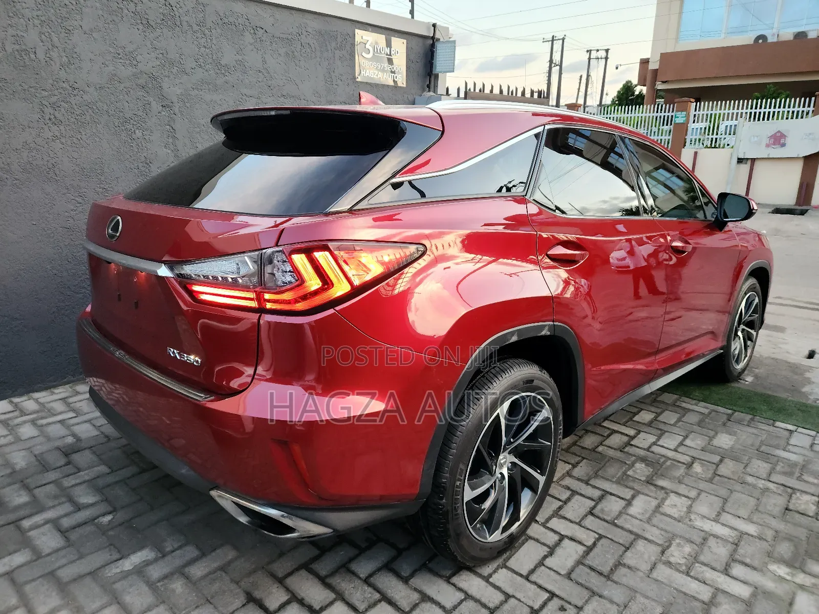 Lexus RX 350 FWD 2016 Red