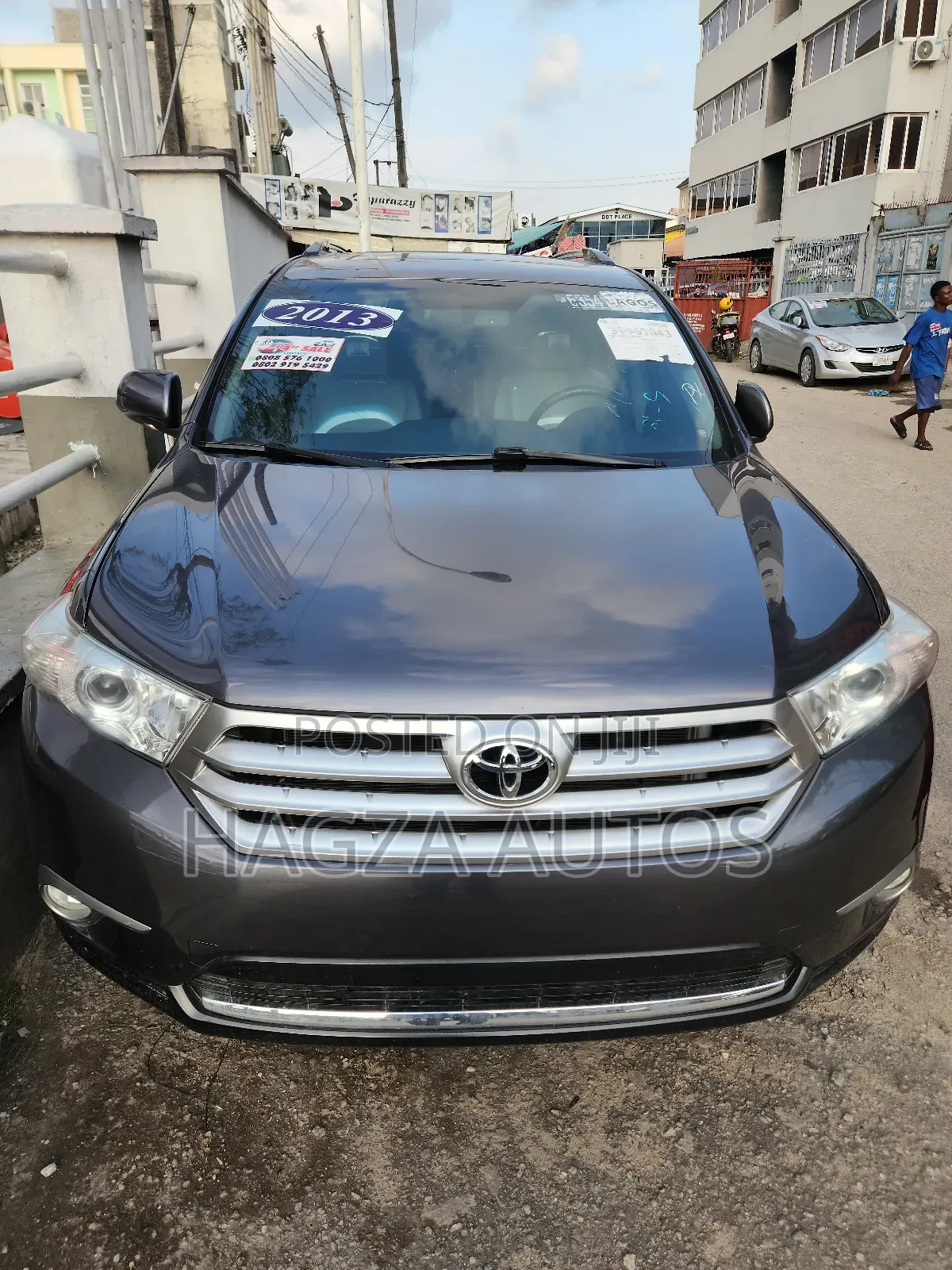 Toyota Highlander Limited 3.5l 4WD 2013 Gray
