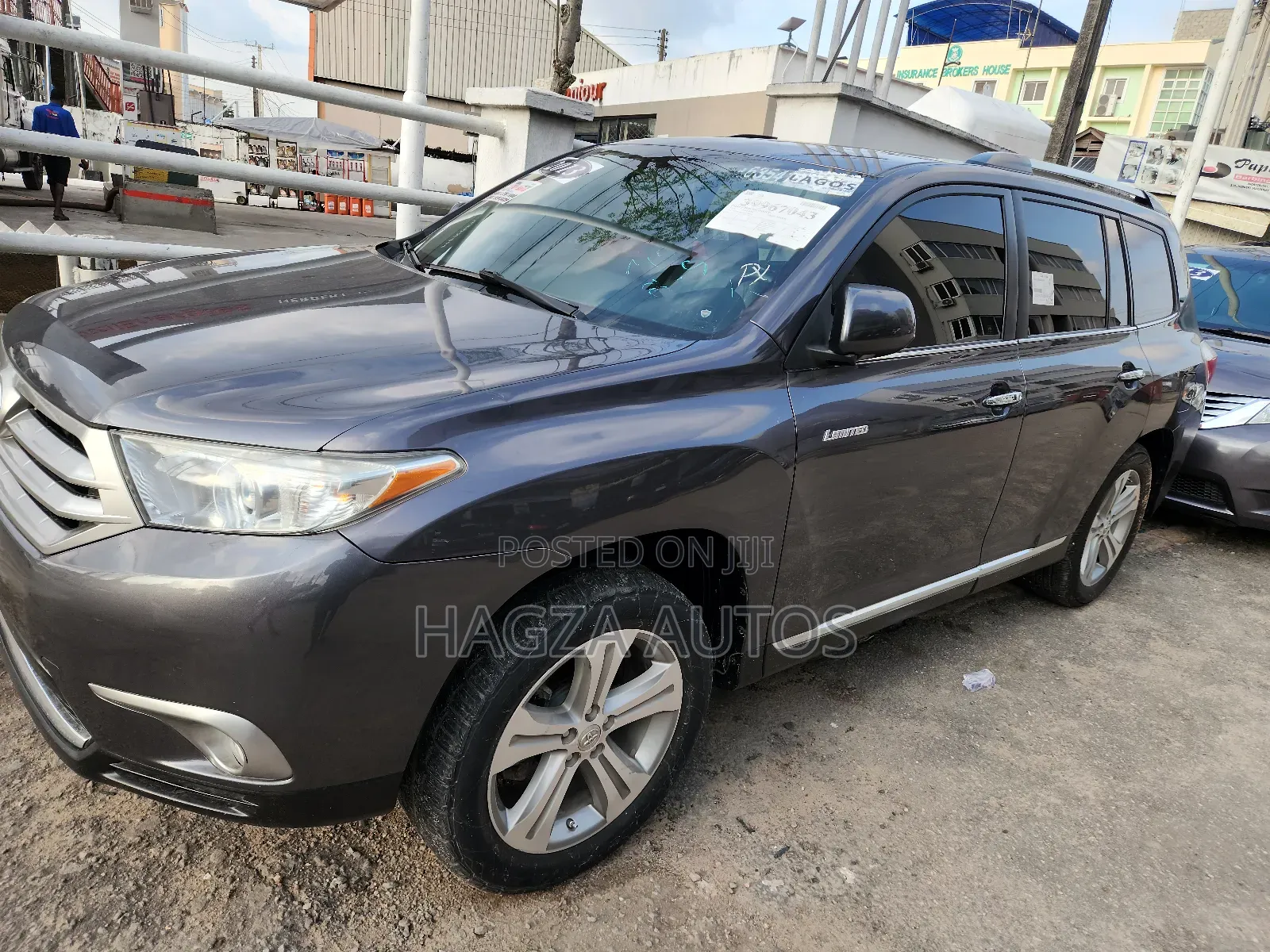 Toyota Highlander Limited 3.5l 4WD 2013 Gray