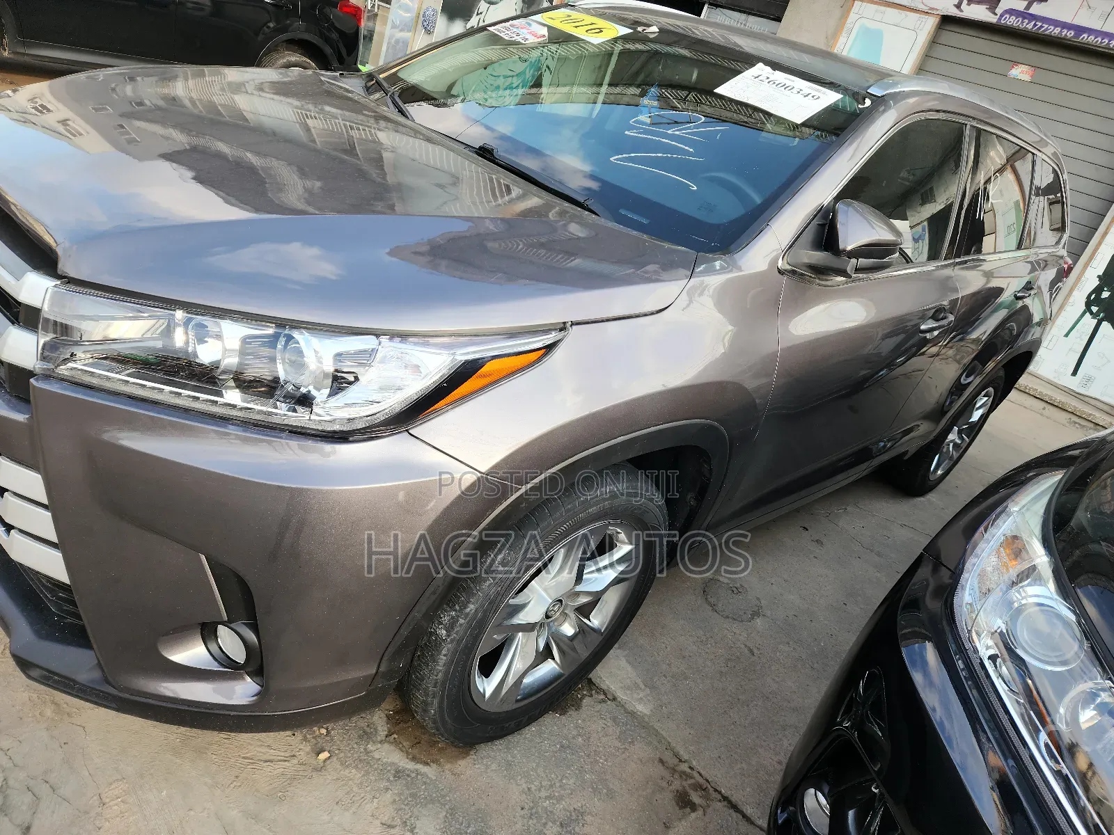 Toyota Highlander Limited V6 4x4 (3.5L 6cyl 6A) 2016 Gray