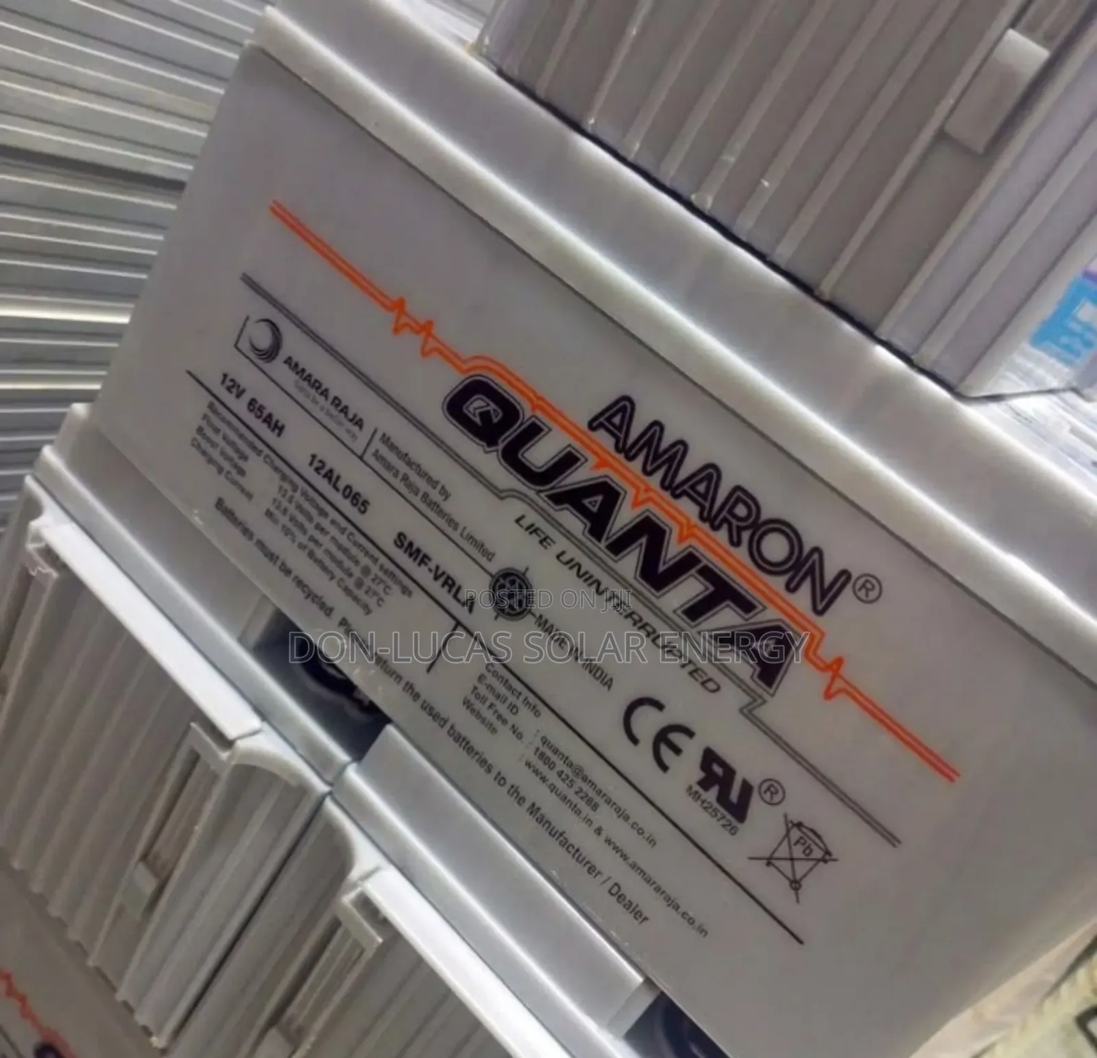 Amaron Quanta Battery 200ah 12v