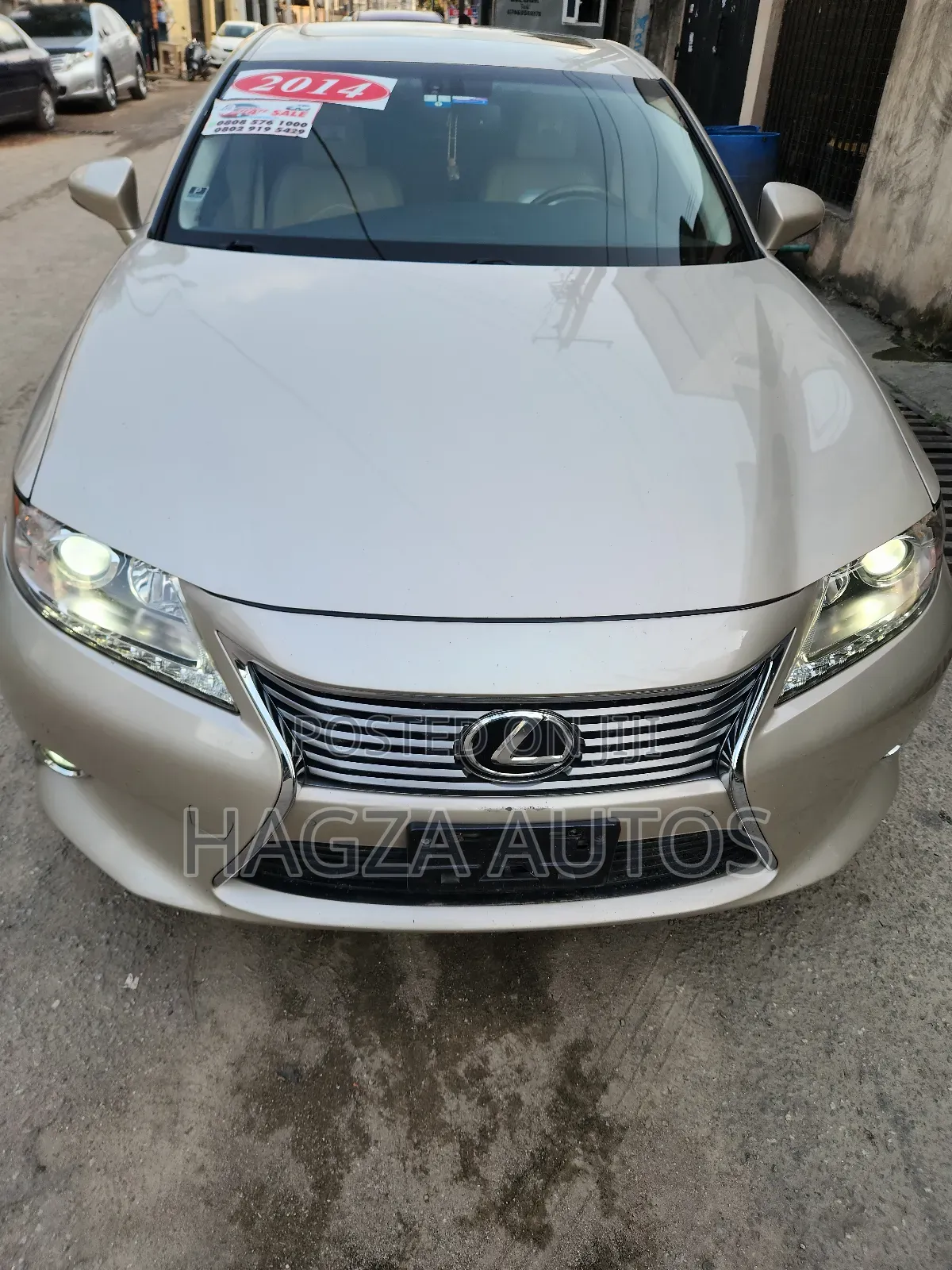 Lexus ES 350 FWD 2014 Gold