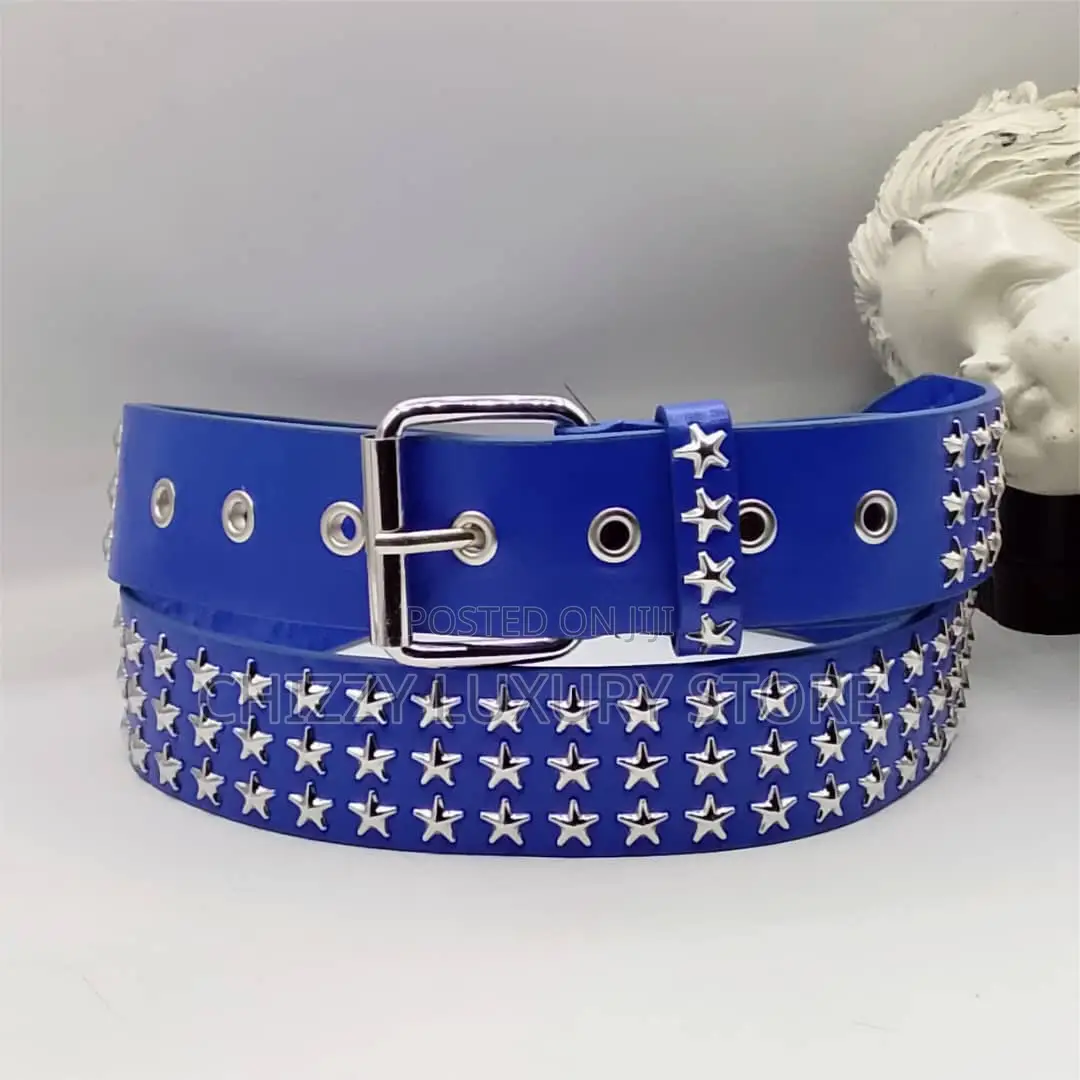 High Quality Luxury Men Stone Belt