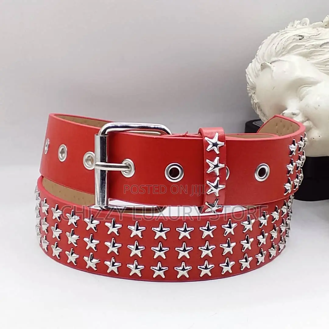 High Quality Luxury Men Stone Belt