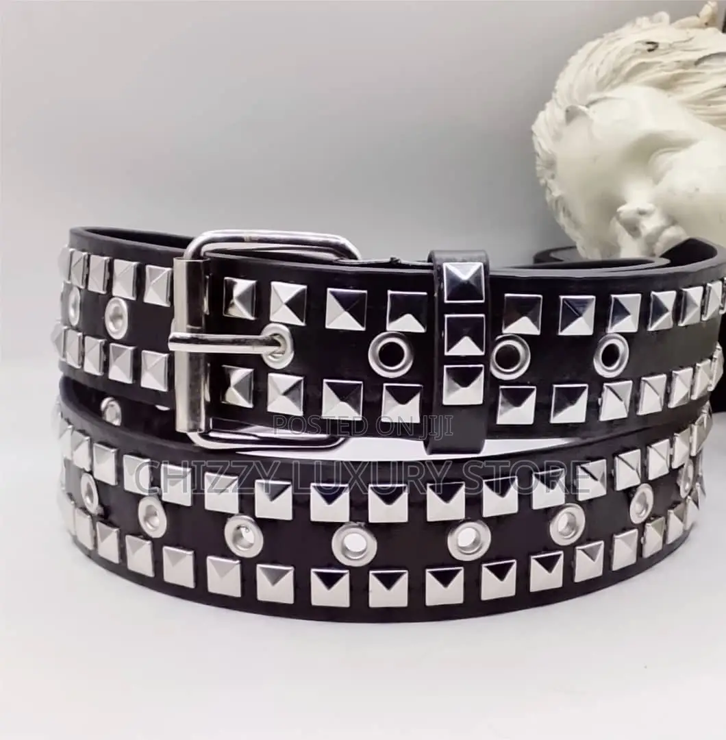 High Quality Luxury Men Stone Belt