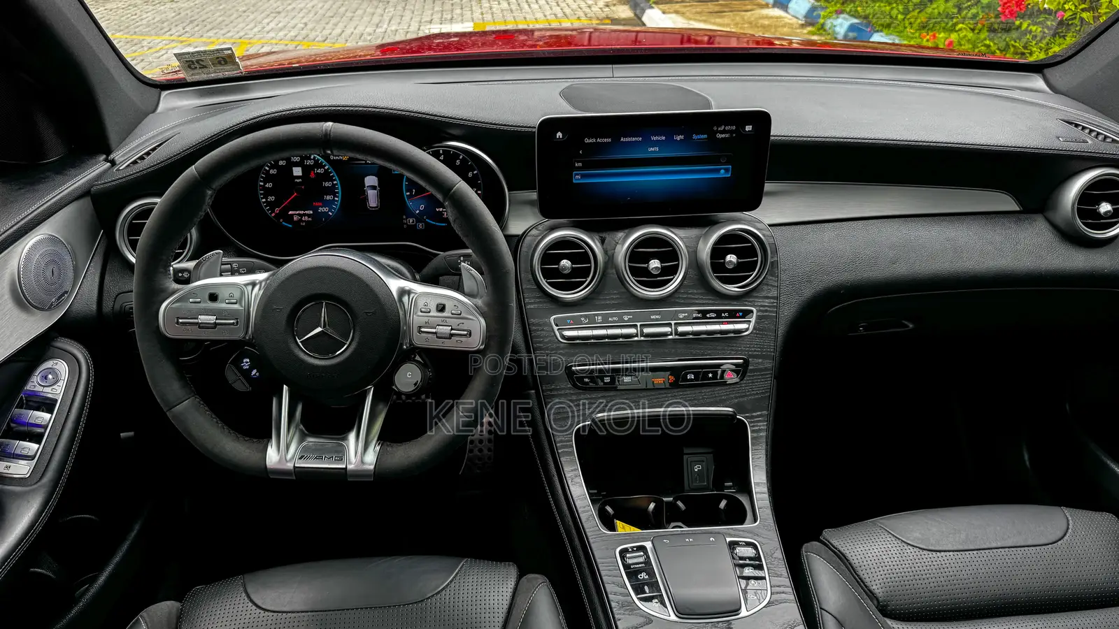 Mercedes-Benz GLC-Class 2020 Red