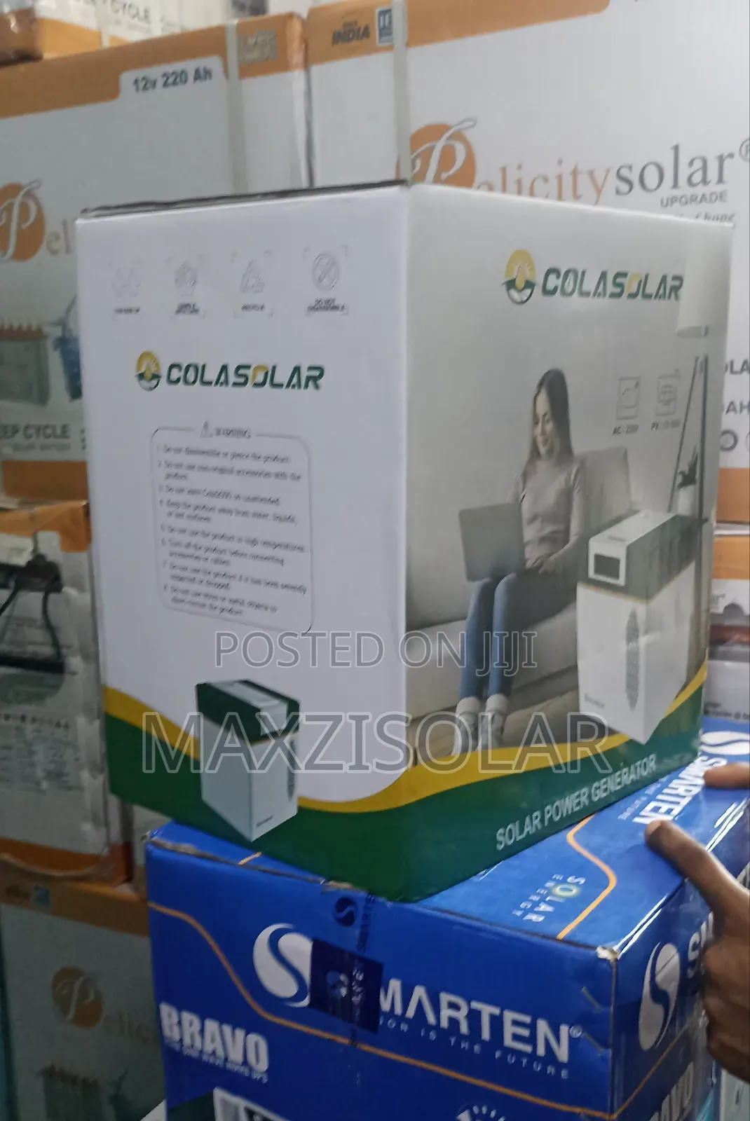 2000wh Colasolar Generator