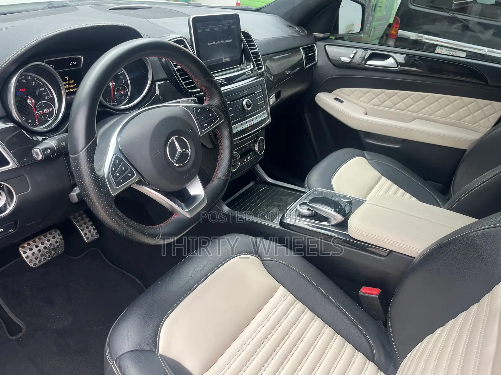 Mercedes-Benz GLE-Class 2016 White