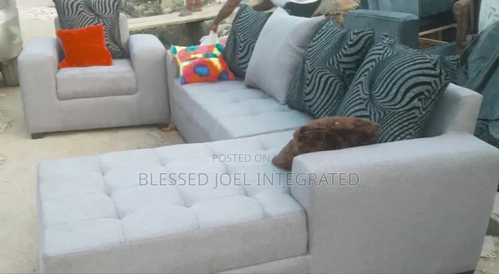 Sofa With Some Pillows