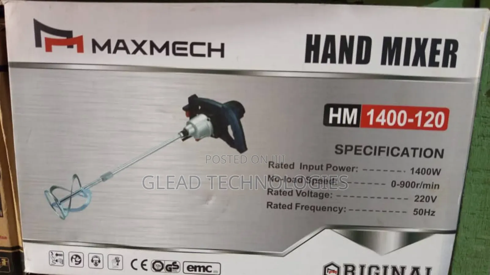 Industrial Hand Mixer