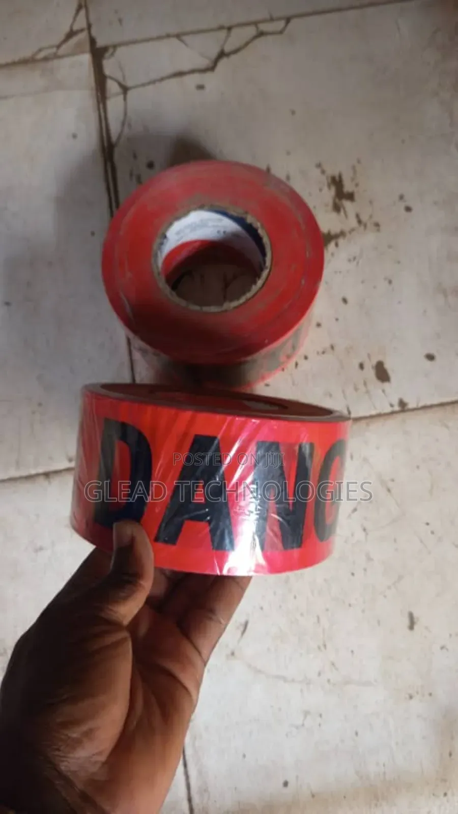 Danger Warning Tape 500m.