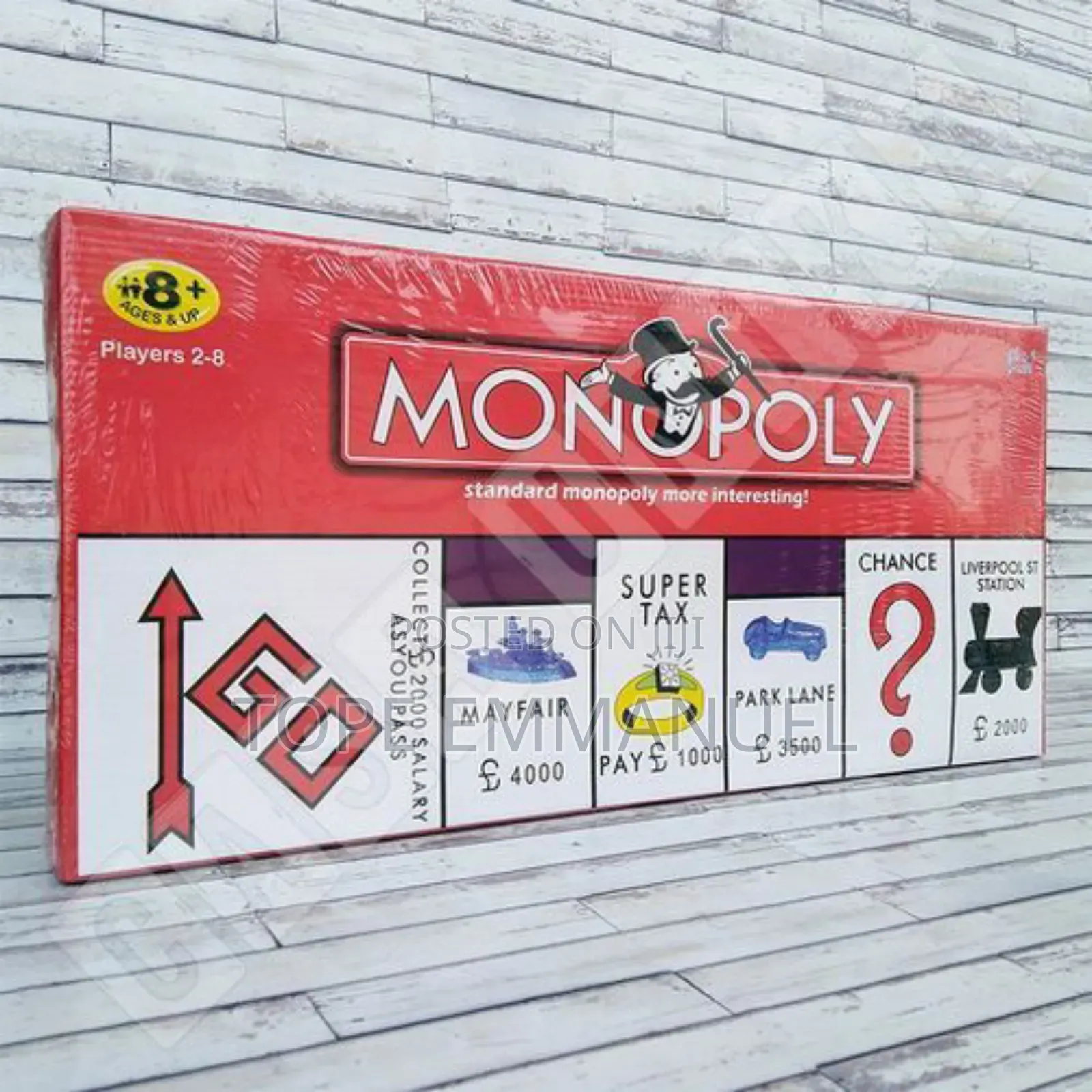 Monopoly Classical English - Standard Classic Monopoly 321
 