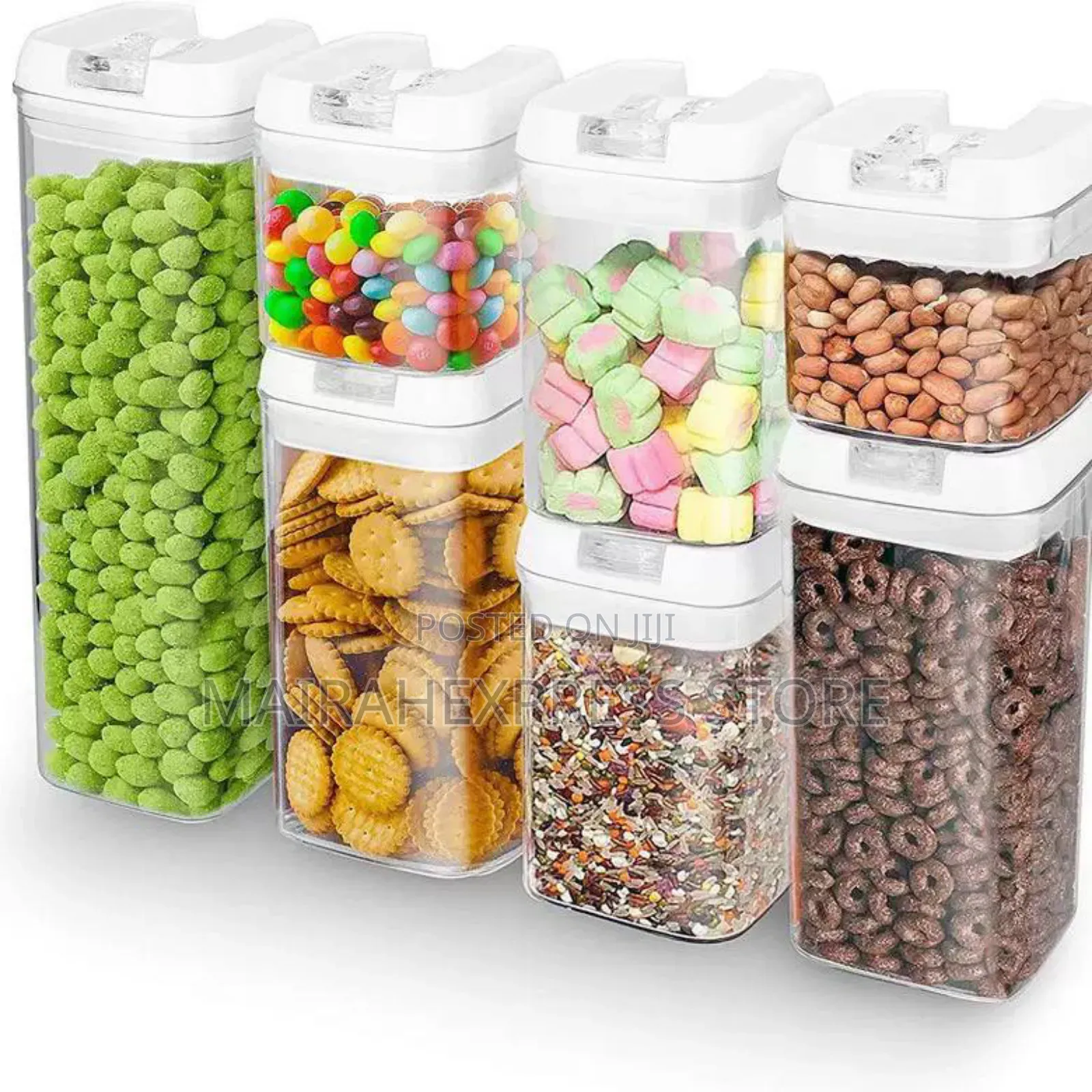7pcs Acrylic Airtight Container (T2mm7)