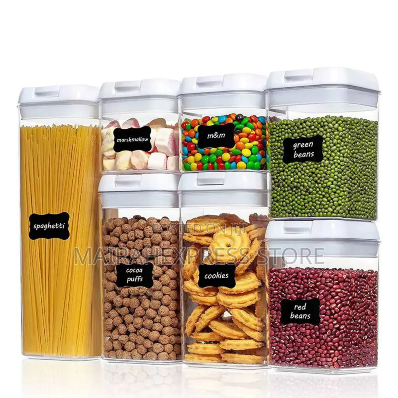 7pcs Acrylic Airtight Container (T2mm7)