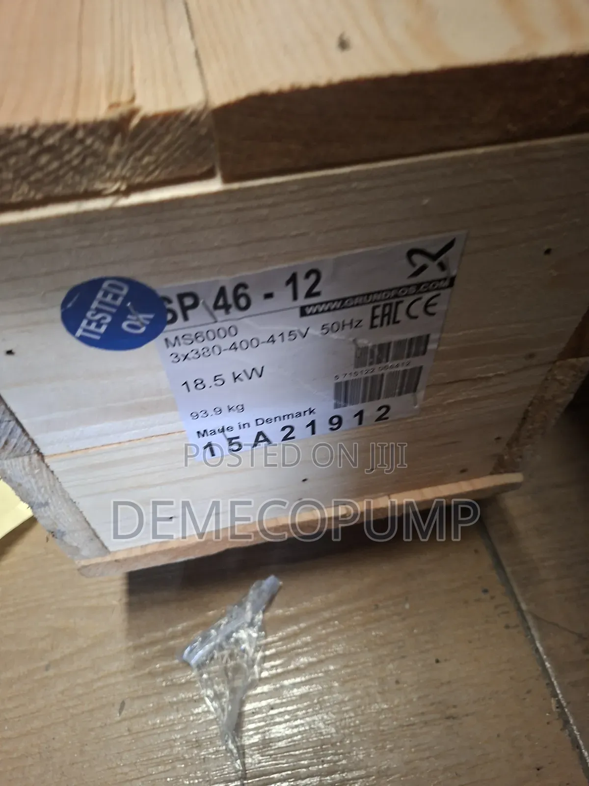 Grundfos Submersible Pump Machine