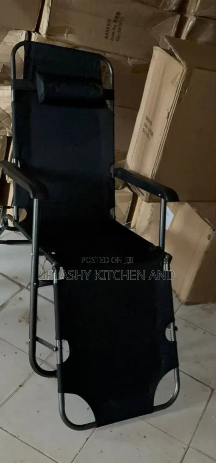 Foldable Outdoor Bed and Camping Chair