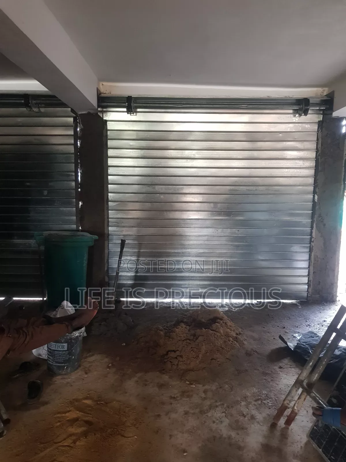Galvanized Roller Shutter Door