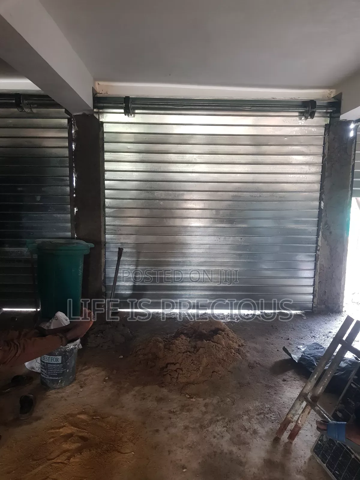 Galvanized Roller Shutter Door