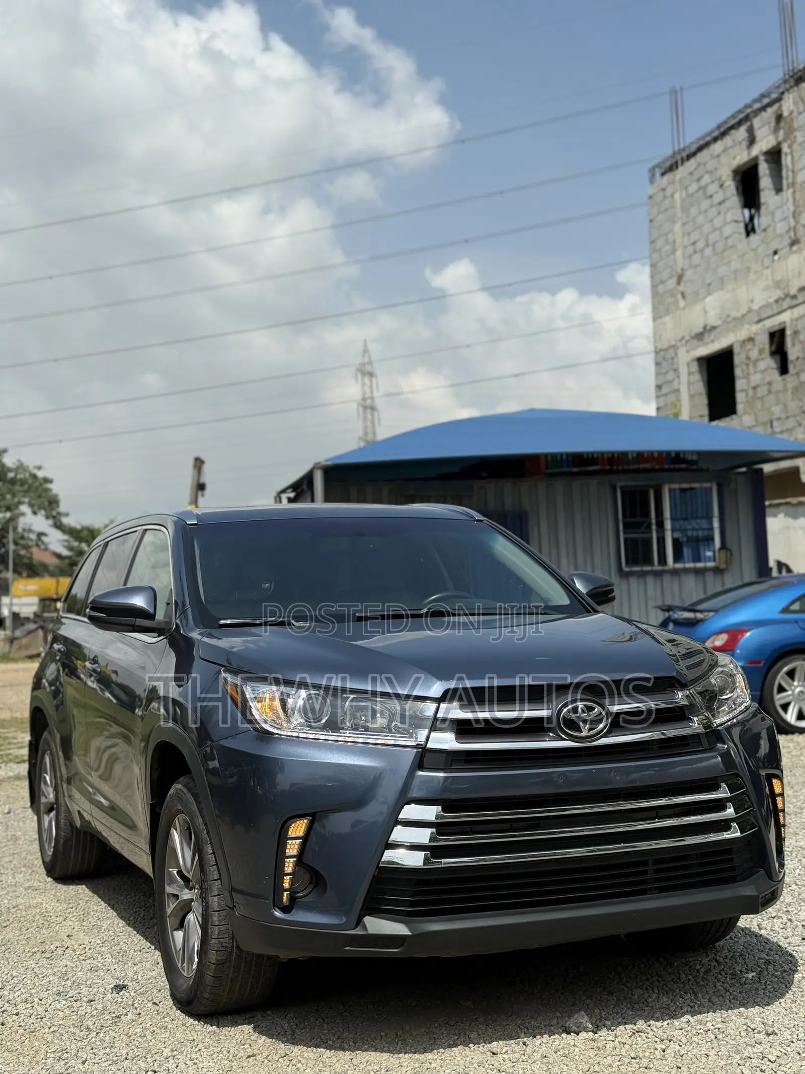 Toyota Highlander XLE 4dr SUV AWD (3.5L 6cyl 6A) 2014 Blue