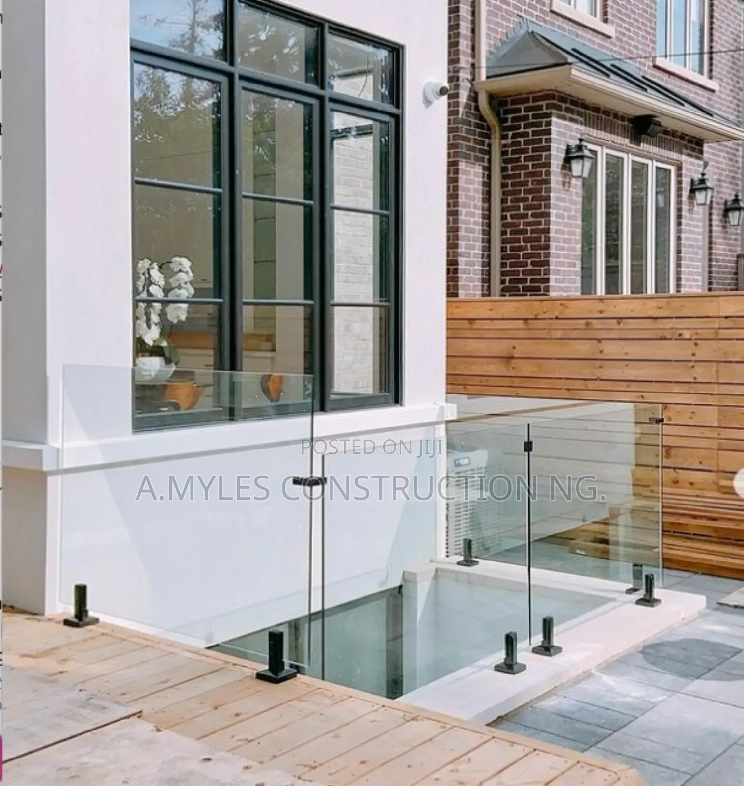 Office Glass Handrail