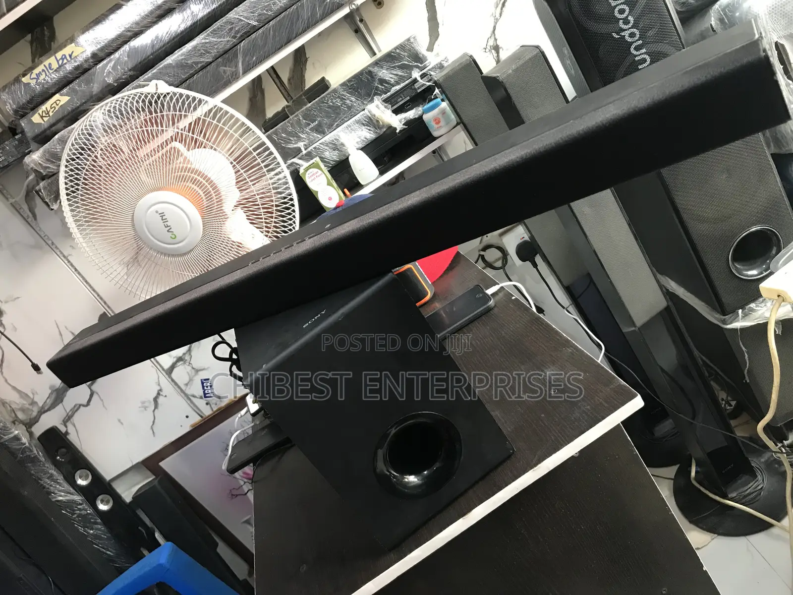 Sony Ht-Ct80 2.1 Channel 80w Soundbar Wired Subwoofer.