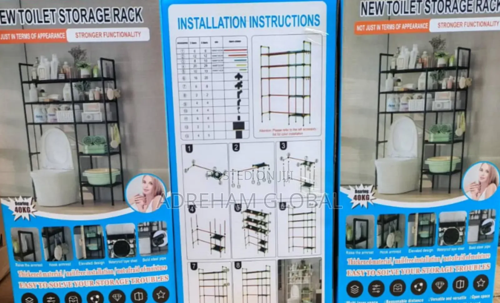 New Toilet Storage Rack Stand