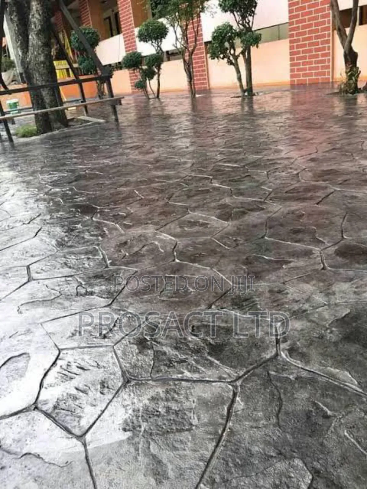 Stamped Floor