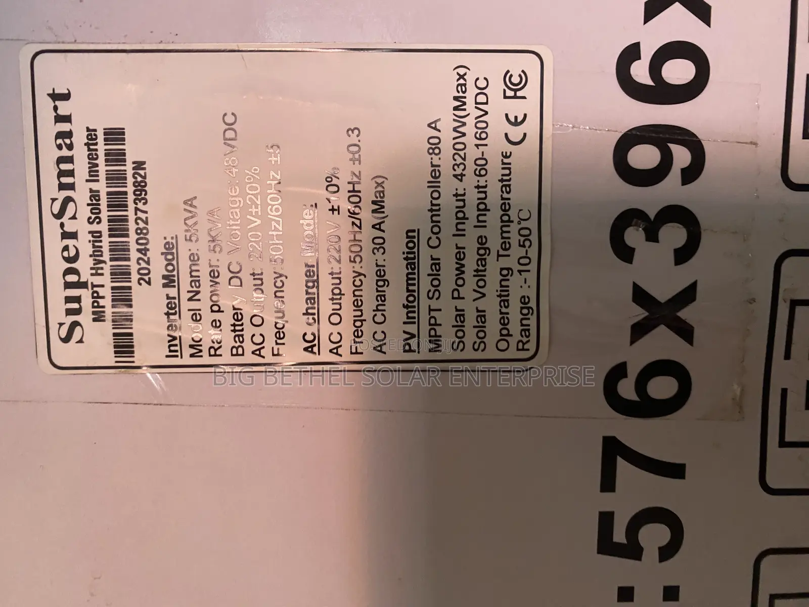 5kva 48v Hybrid Super Smart Solar Inverter